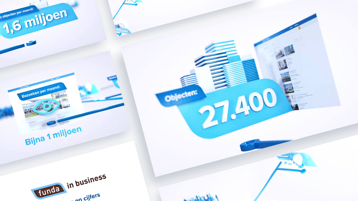 Funda in business animatie