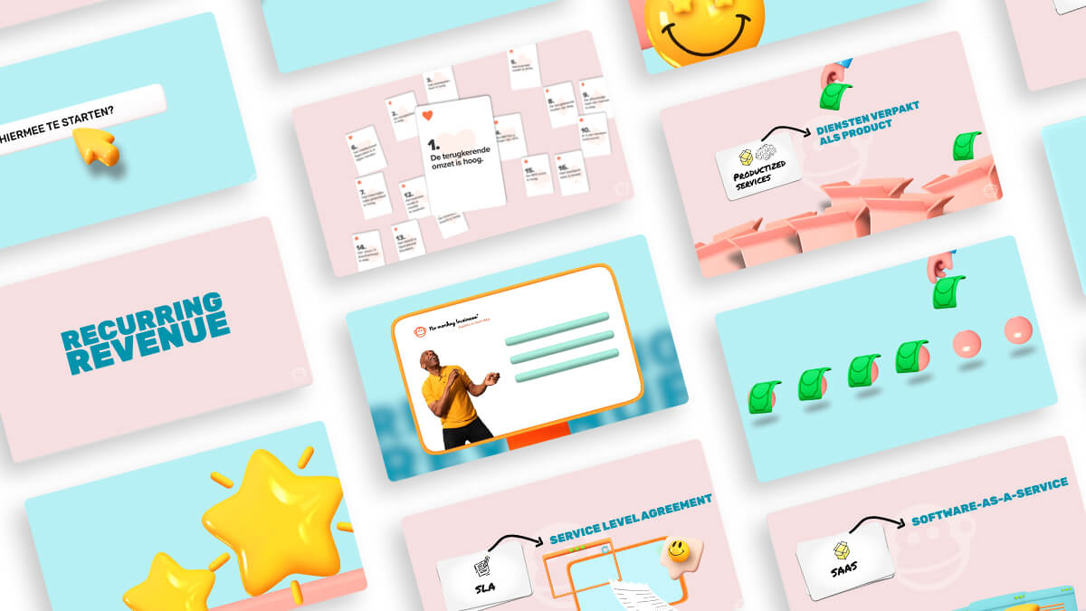 No Monkey Business branding en content